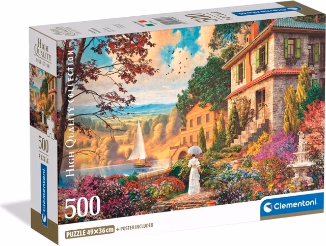 Clementoni Pussel 500 Pcs CB High Quality Collection Victorian Promenade