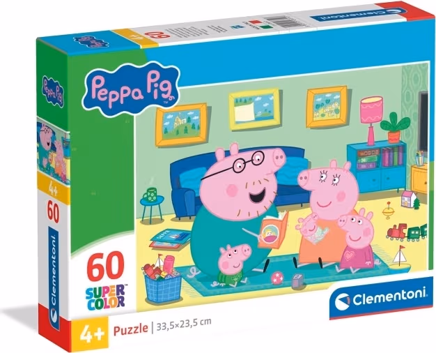 Clementoni Pussel 60 Pcs Peppa Pig