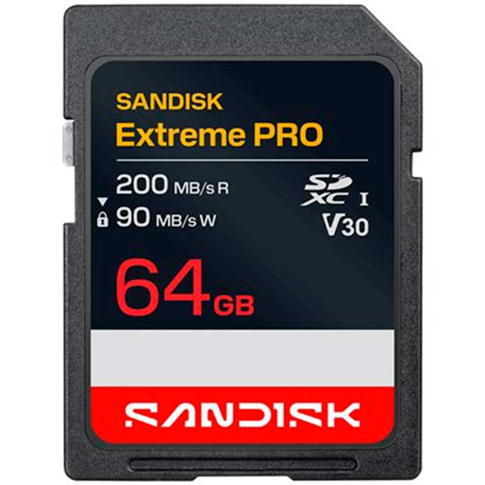 SanDisk Extreme Pro SDXC V30 64GB 200MB/s -minneskort