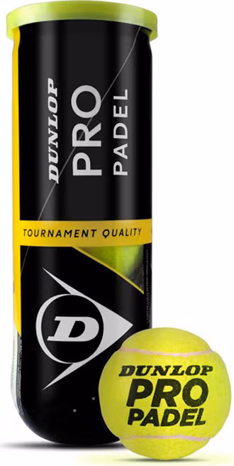 Dunlop Pro padelboll (3-pack)