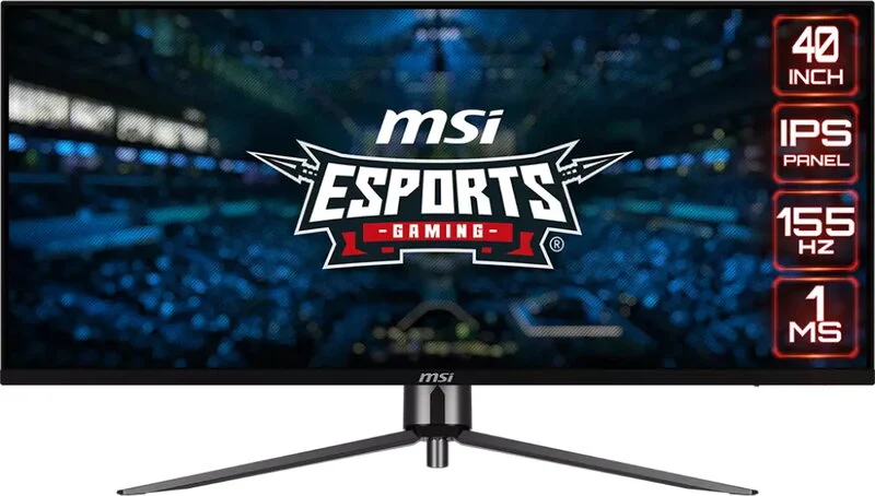 MSI MAG401QR / 40" / IPS / 3440x1440 / 155 Hz / 1ms / Adaptive-Sync / VESA (Fyndvara - Klass 1)