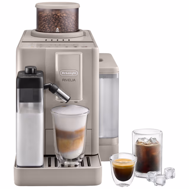 De'Longhi Rivelia Start kaffemaskin FEB4255.BG (Sandbeige)