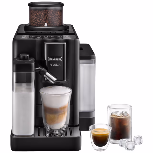 De'Longhi Rivelia Start kaffemaskin FEB4255.BXL (Onyxsvart)