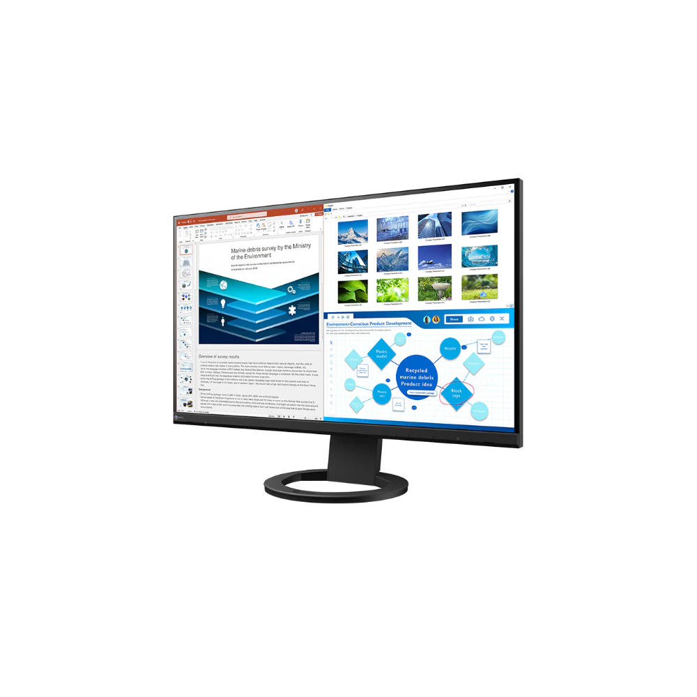 Eizo FlexScan EV2720S-FBK 27" - Utan fot USB-C 2560x1440 IPS 60Hz