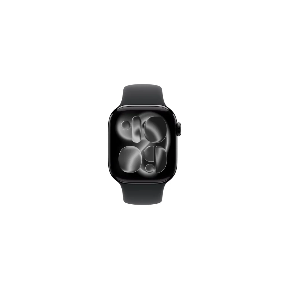 Apple Watch Series 11 GPS 42mm Gagatsvart Aluminium Svart Sportband M/L