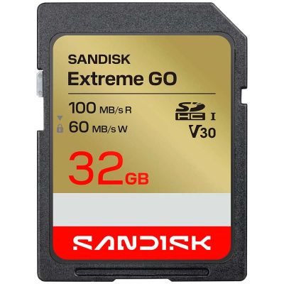 SANDISK Extreme GO SD - 100MB/s - 32GB