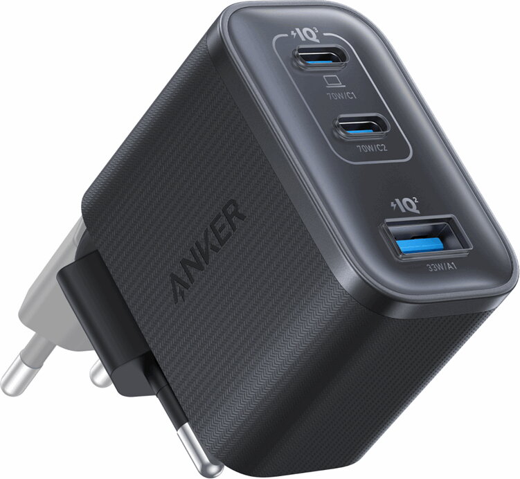 Anker Nano Charger 70W - Svart