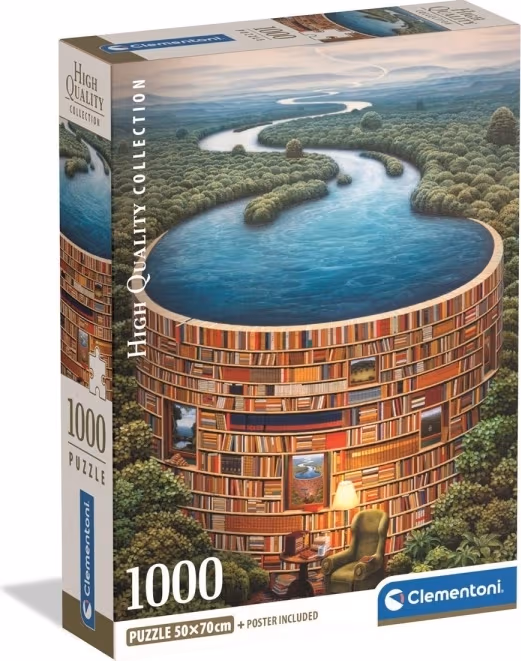 Clementoni Pussel 1000 Pcs CB High Quality Collection Bibliodame