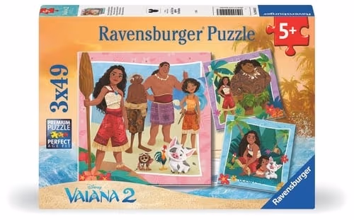 Ravensburger Disney Vaiana 2 3x49p - (12004102)