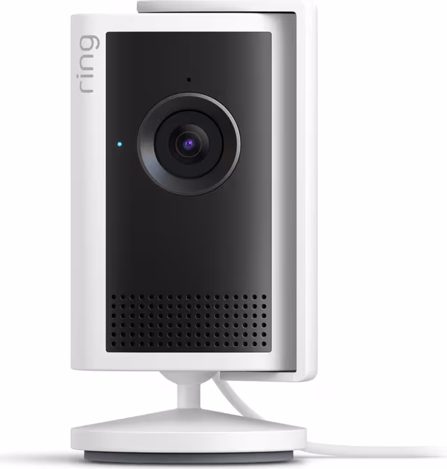 Ring Indoor Camera Plus Retinal 2K övervakningskamera - Vit
