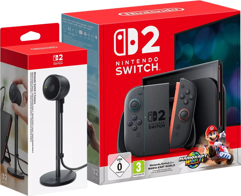 Nintendo Switch 2 - Mario Kart World Bundle + Nintendo Switch 2 Kamera