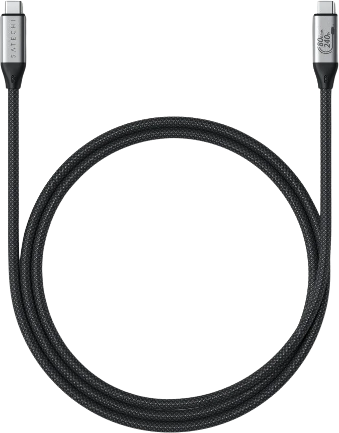 Satechi USB4 Pro V2-kabel 1,2 m (svart)