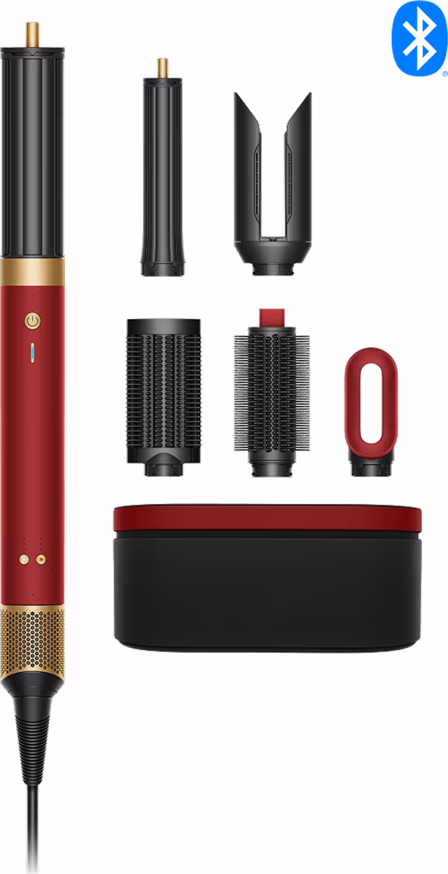 Dyson Airwrap Coanda 2x Rak+Vågig multistyler 176955-01 (röd/guld)