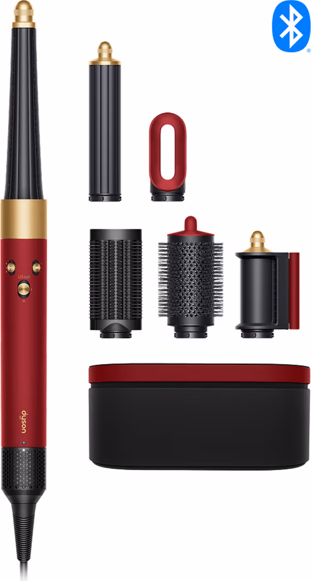 Dyson Hårtork Airwrap i.d. Multi-Styler & Dryer Straight + Wavy Red Velvet/Gold