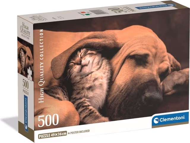 Clementoni Pussel 500 Pcs CB High Quality Collection Cuddles