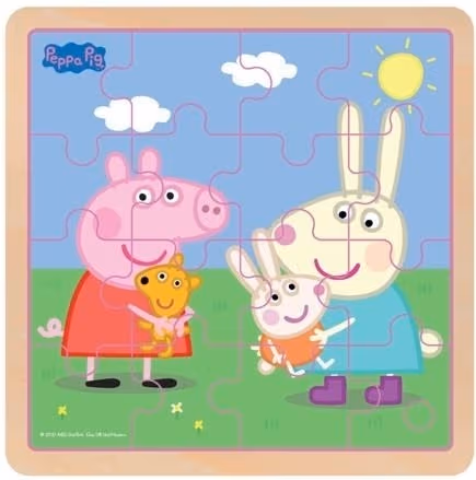 Peppa Pig - Framed Wooden Puzzle - Rebecca Rabbit