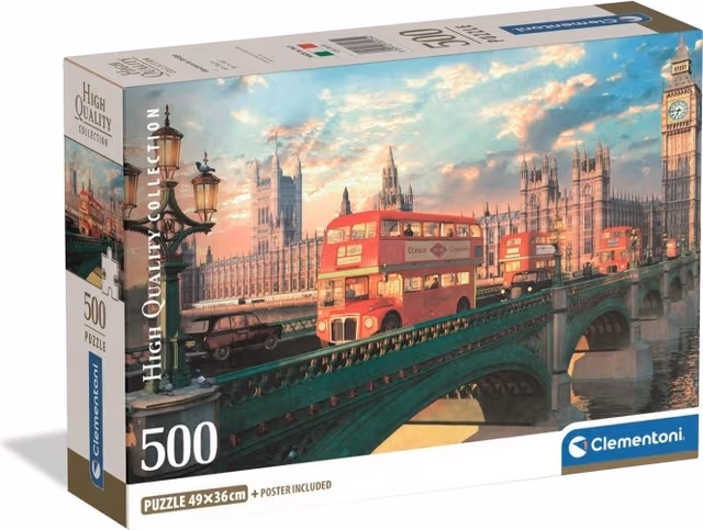Clementoni Pussel 500 Pcs CB High Quality Collection Westminster Bridge