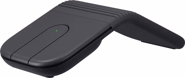 Logitech Mobi Fold - Graphite - Mouse - Optic - 4 knappar - Grå