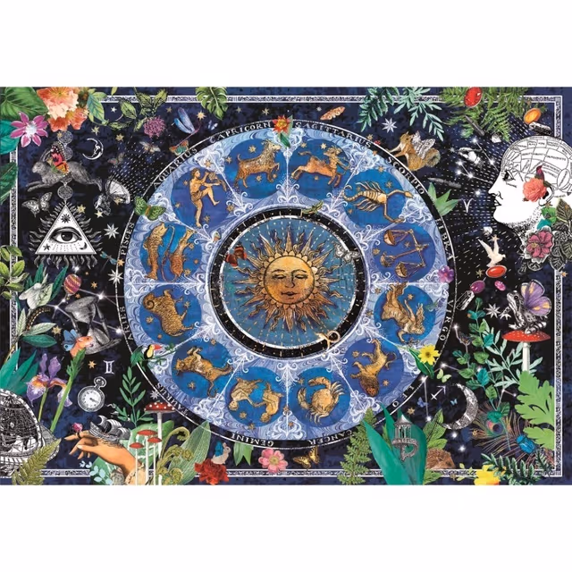 Clementoni Pussel 1000 Pcs CB High Quality Collection Astrological Chart