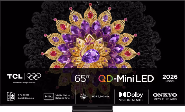 TCL 65" MQLED80L 4K QD-Mini LED TV (2026)