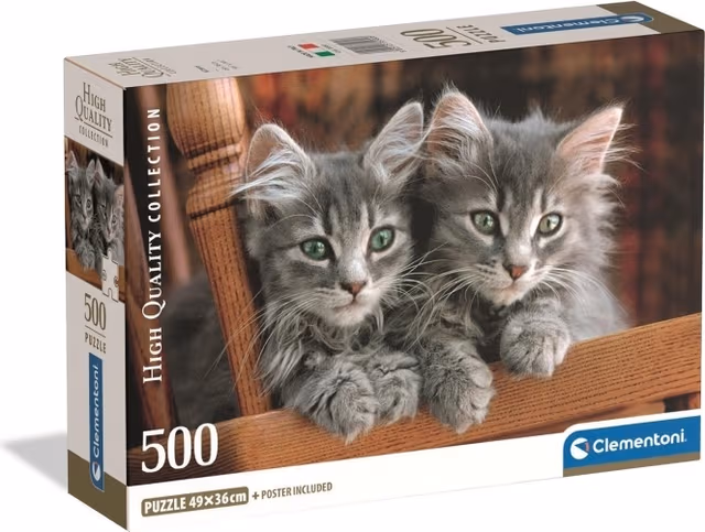 Clementoni Pussel 500 Pcs CB High Quality Collection Kittens