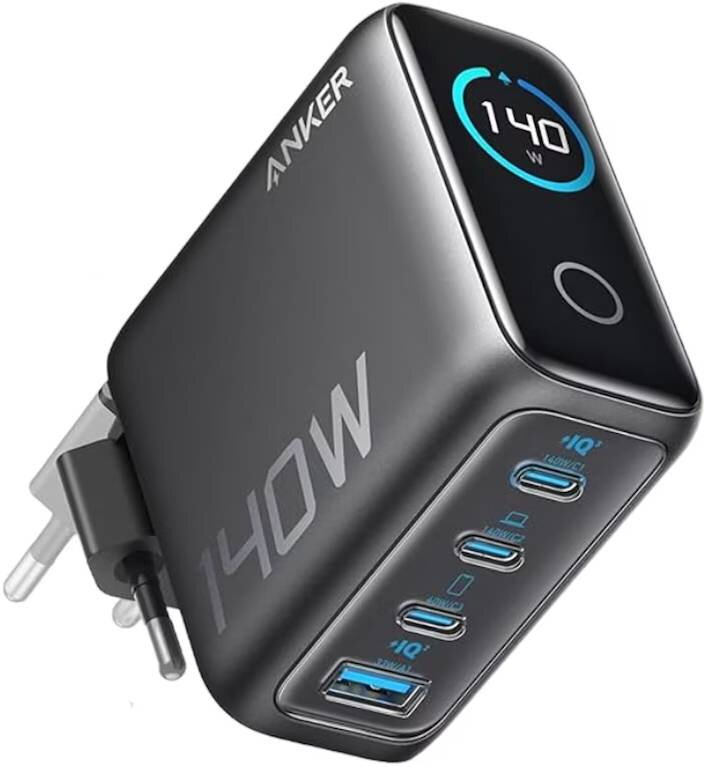 Anker A2697GZ1 Laptop Charger 140W 4-Port PD 3.1
