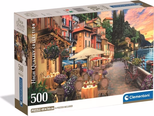 Clementoni 500 pcs CB HQC Lake Como 2D Pussel