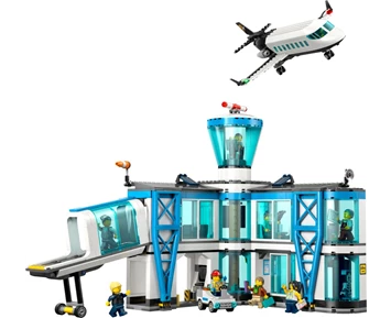 LEGO City 60502 Flygplats med flygplan