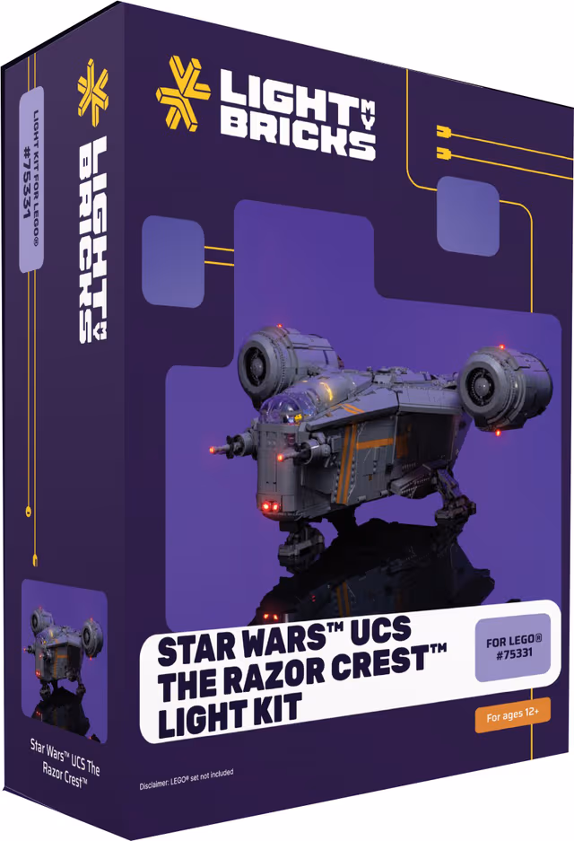 Light My Bricks™ Star Wars UCS Razor Crest ljuskit