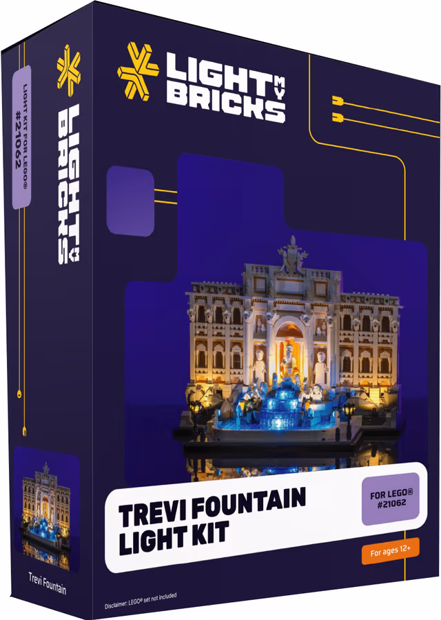 Light My Bricks™ Trevi Fountain ljuskit