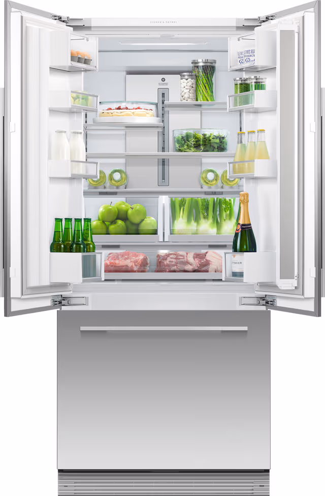 Fisher & Paykel French Door Kombiskåp RS80A2 (integrerad)