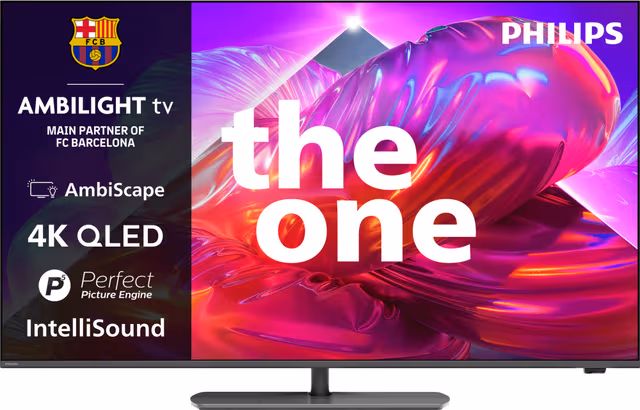 Philips 65" PQS9081 4K QLED Ambilight Smart TV (2026)