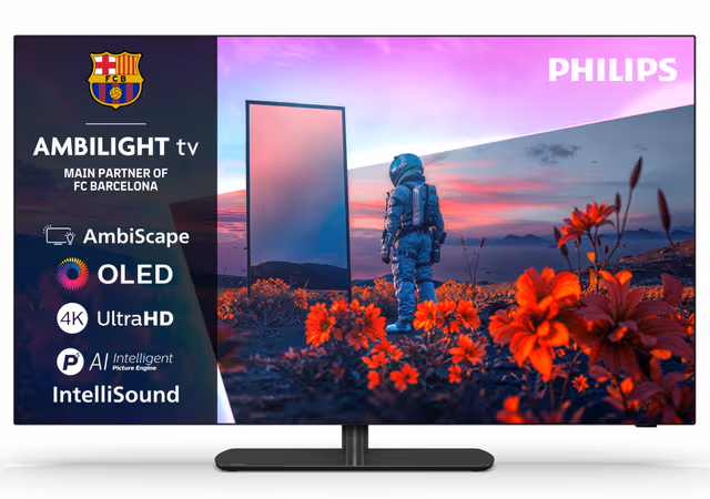 Philips 65" TV OLED 4K Dolby Vision 65OLED811/12 Ambilight