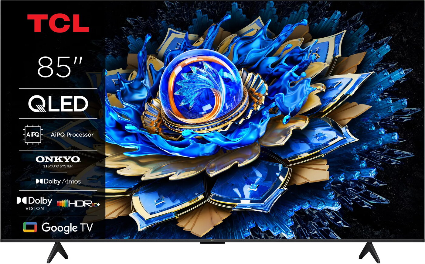 TCL 85'' 85T69C / 4K / QLED / 60 Hz / Google TV
