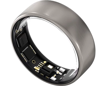 Ultrahuman Ring Air - Raw Titanium - Size 08