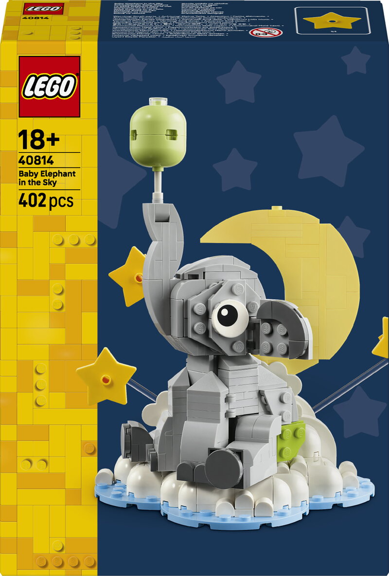 LEGO Iconic Elefantunge på ett moln 40814