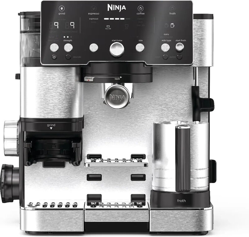 Ninja Luxe Cafe Essential Halvautomatisk 2-i-1 Kaffemaskin