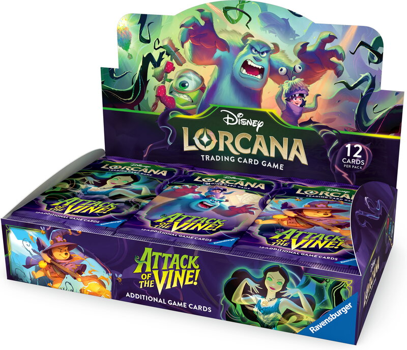 Lorcana Attackof the Vine Booster Display (24 boosters)