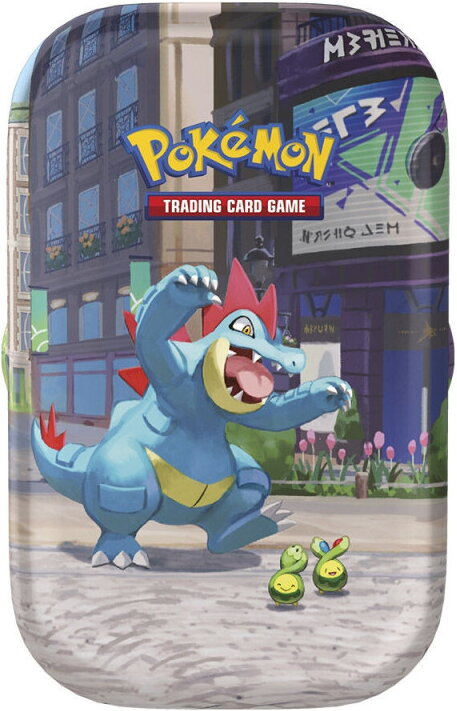 Pokemon Lumiose City Mini Tin Feraligatr/Budew
