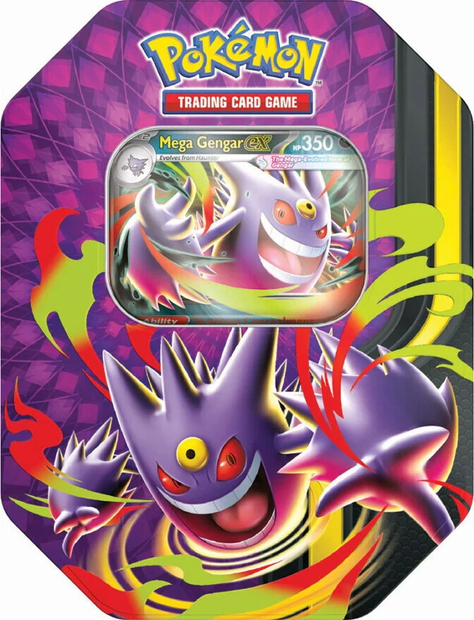 Pokemon Tin Summer EX Mega Gengar