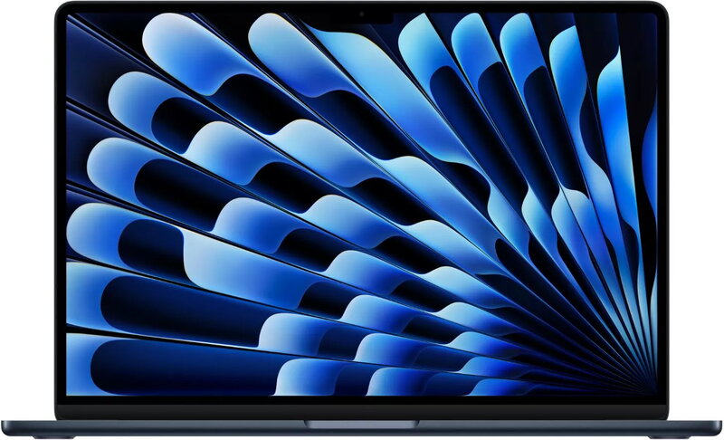Apple MacBook Air 15" M4 chip 10-core CPU / 10-core GPU / 16GB / 256GB SSD - Midnight (Fyndvara klass 3)