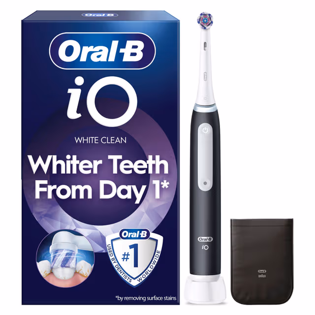 Oral-B iO White Clean elektrisk tandborste 012379 (svart)