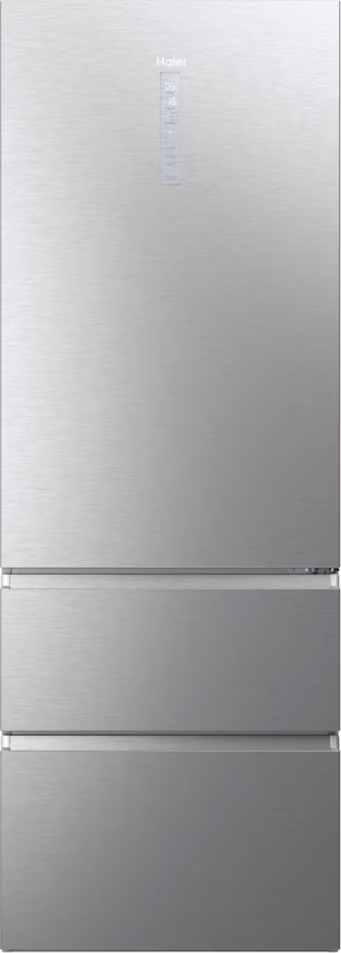Haier Kombiskåp HTW7720BNMM (rostfri)