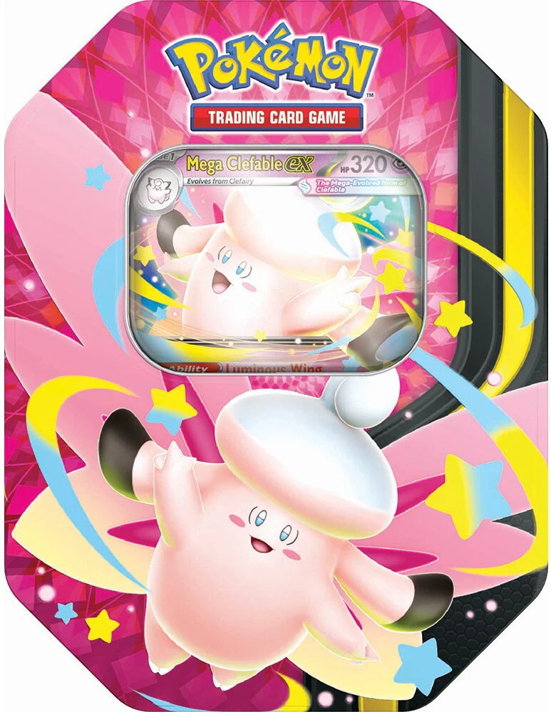 Pokemon Tin Summer EX Mega Clefable