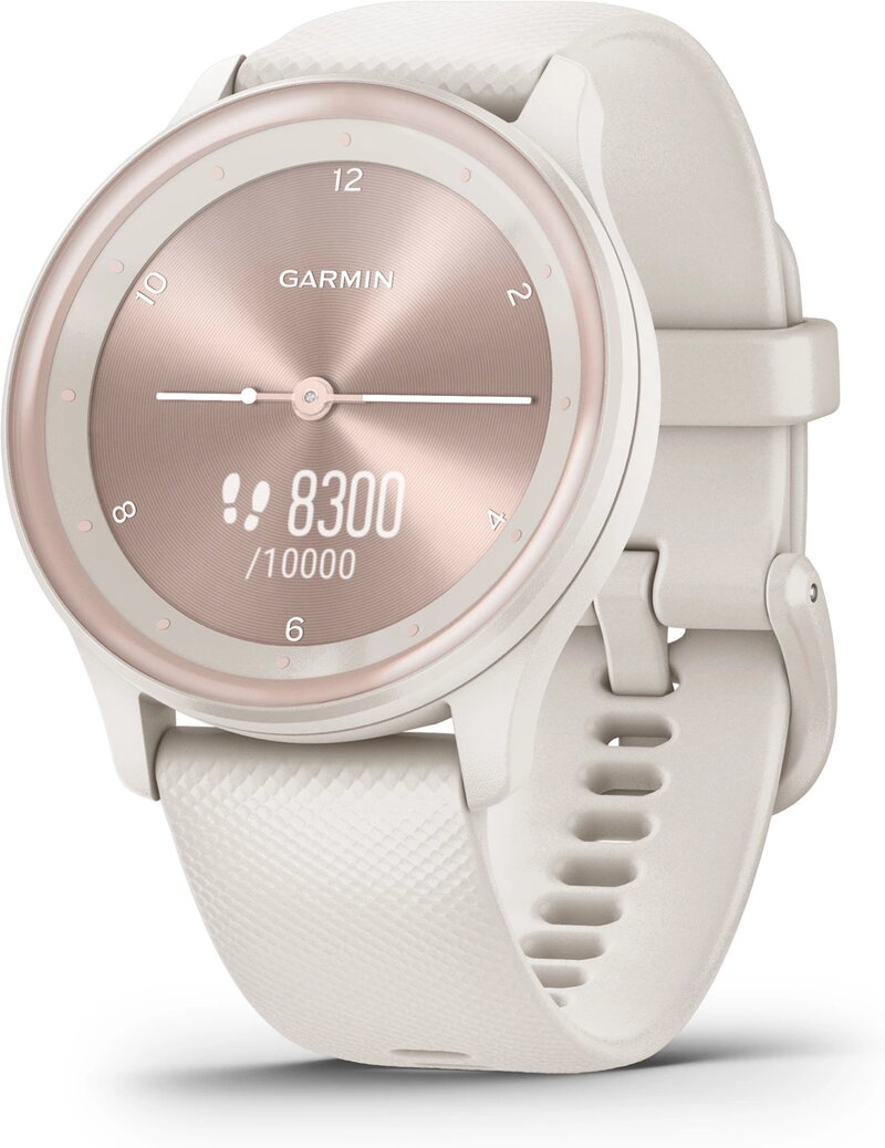 Garmin Vívomove Sport Aktivitetsklocka - Ivory (Fyndvara klass 3)