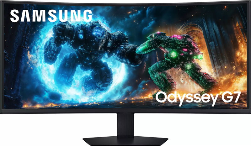 Samsung Odyssey G7 LS40FG756EUXEN Curved / 40" / 4K UHD / VA / 5120 x 2160 / 180 Hz / 1ms / 2xHDMI,D (Fyndvara klass 1)