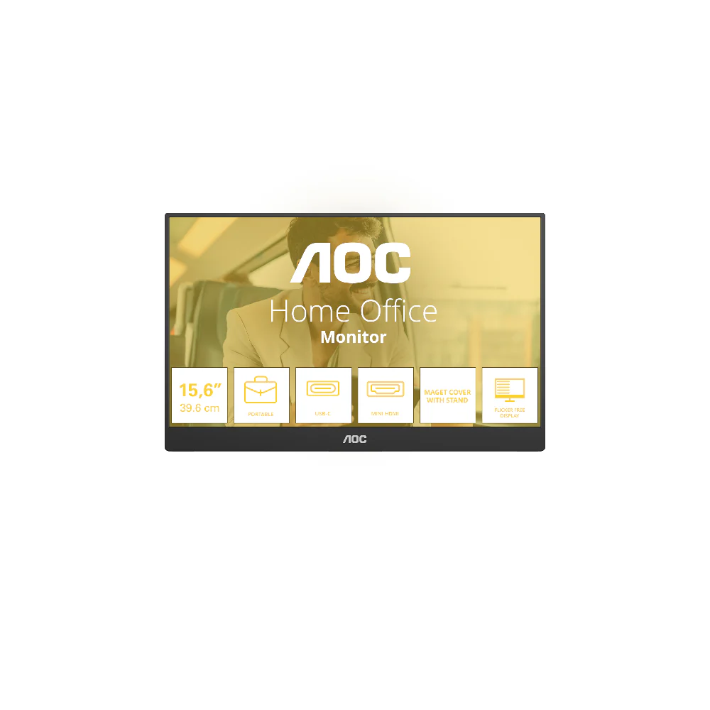 AOC 16T20E2 15.6" - USB-C 1920x1080 IPS 60Hz