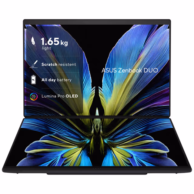 ASUS ZenBook Duo UX8407AA 14" 3K OLED Touch 144 Hz