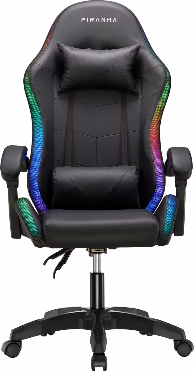 Piranha ZENO RGB gamingstol (svart)