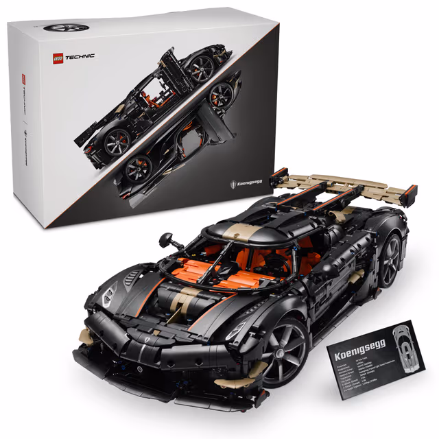 LEGO Technic 42232 Koenigsegg Sadair's Spear megabil